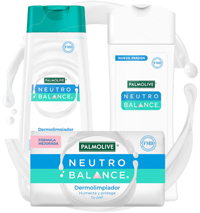 Presentaciones de los productos Neutro Balance Dermolimpiador